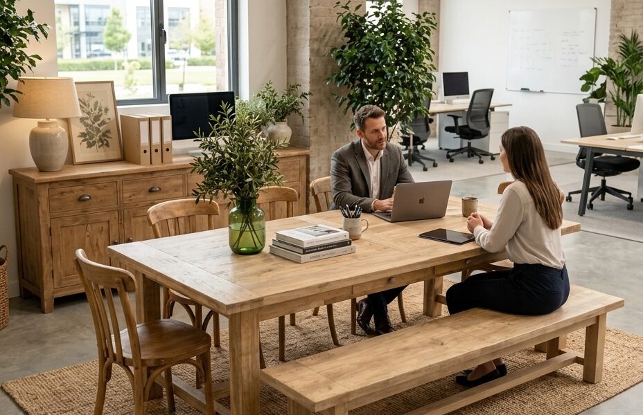 Aménagement bureau RSE : optez pour le mobilier rénové !