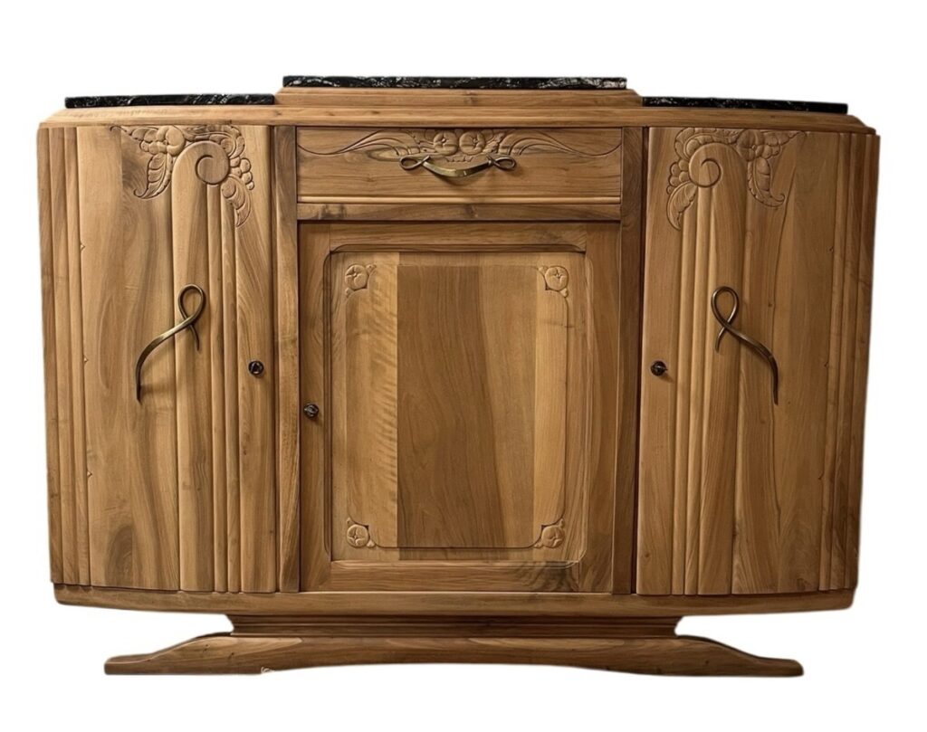 Buffet art déco pieds moustache