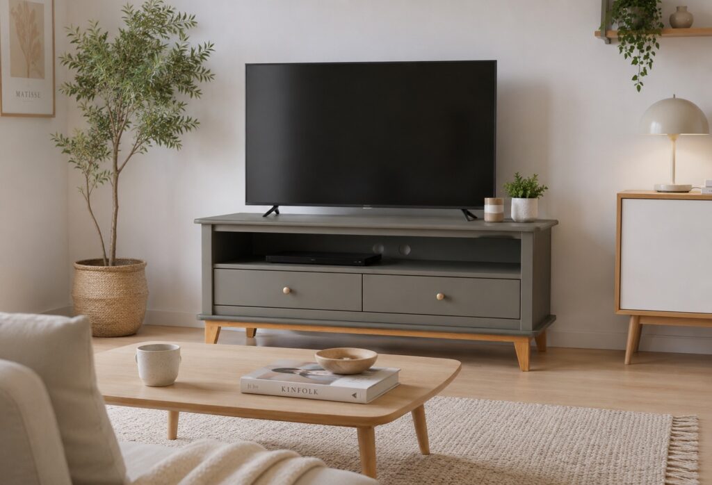 Meuble tv rénové