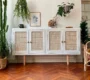 Enfilade en bois relookée : l&rsquo;incontournable du style vintage et scandinave